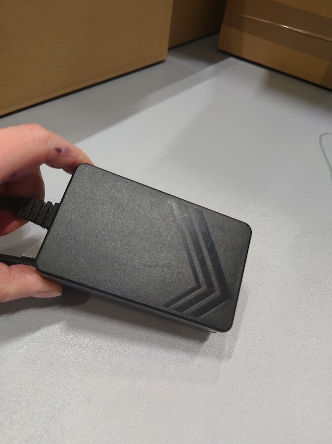 Iomega UP01842010 Power Adapter 12V 10.75A Used Working Without Power Cord