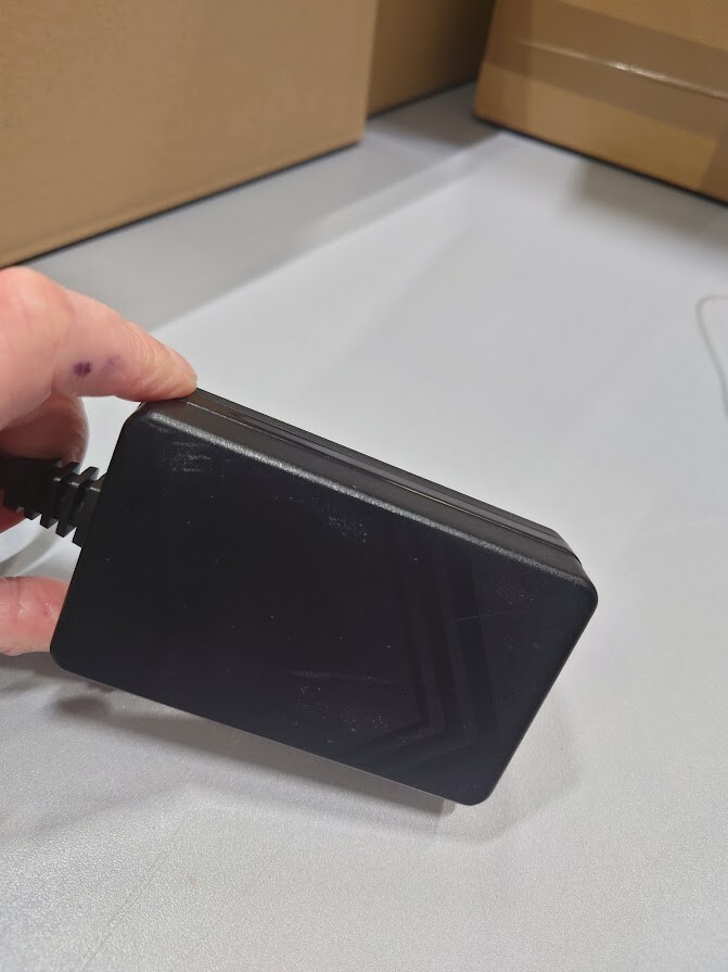 Iomega UP01842010 Power Adapter 12V 10.75A Used Working Without Power Cord