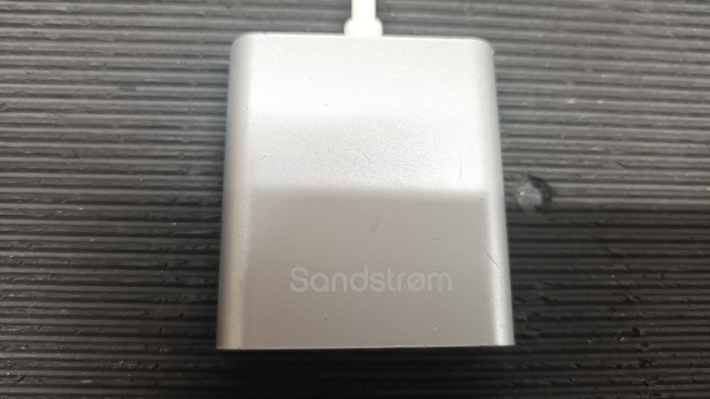 Sandstrøm HDMI Adapter – Used, Untested, Minor Wear, Compact Design