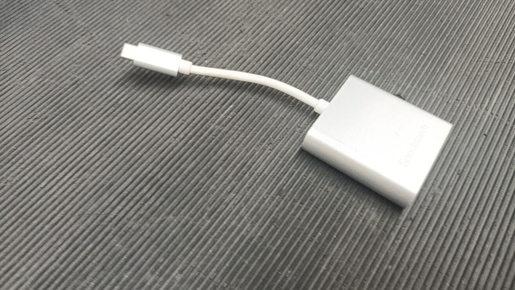 Sandstrøm HDMI Adapter – Used, Untested, Minor Wear, Compact Design