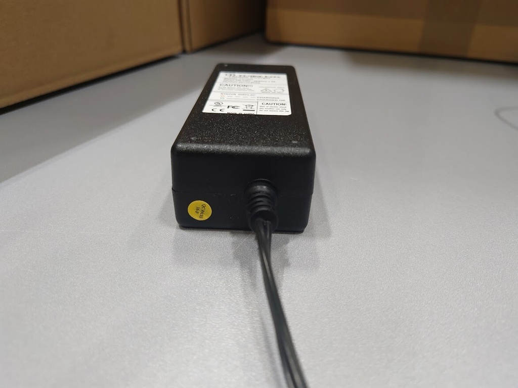 CD Coming Data CP1220 Lithium Charger 12.6V 2A Used Working Without Power Cord