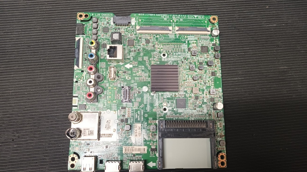 LJ8 Chassis Motherboard – Used, Working, HDMI & AV Connections, TV Main Board