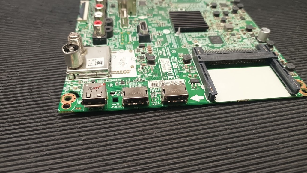 LJ8 Chassis Motherboard – Used, Working, HDMI & AV Connections, TV Main Board