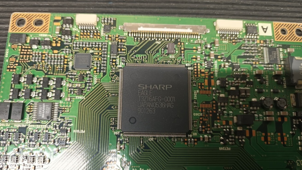 Sharp CPWBX3255TPZ Display Control Board - Working Condition Replacement Part