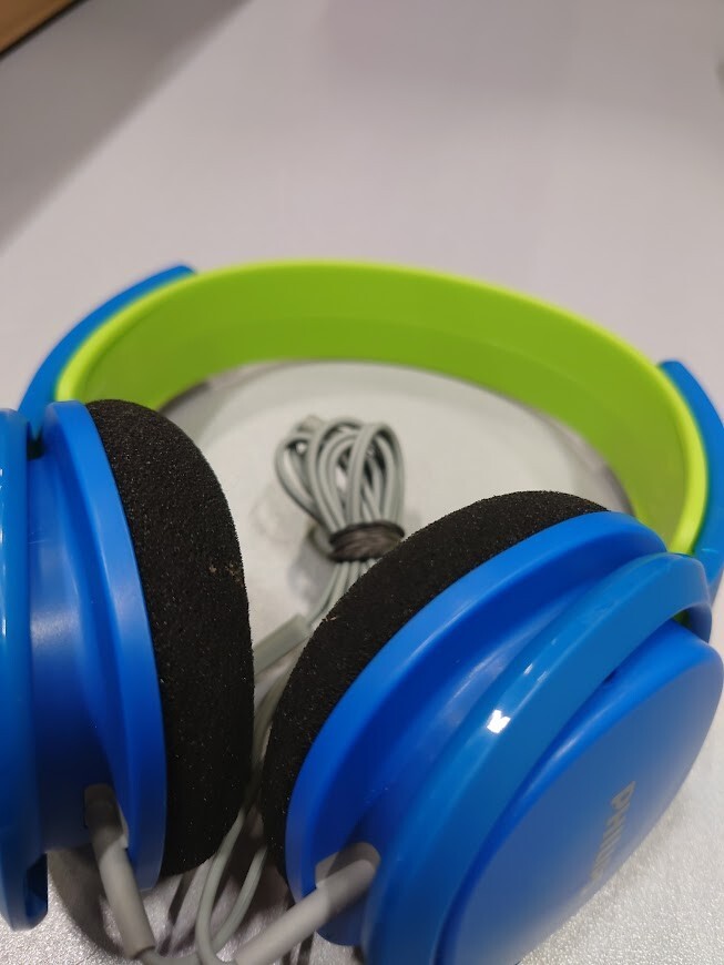 LOT OF 2 Philips TAH4205 & SHK2000 Headphones Not Working For Parts