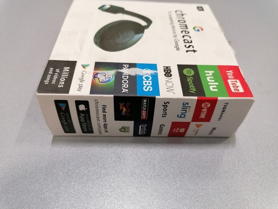 Google Chromecast 4K Streaming Device Black Not Working For Parts