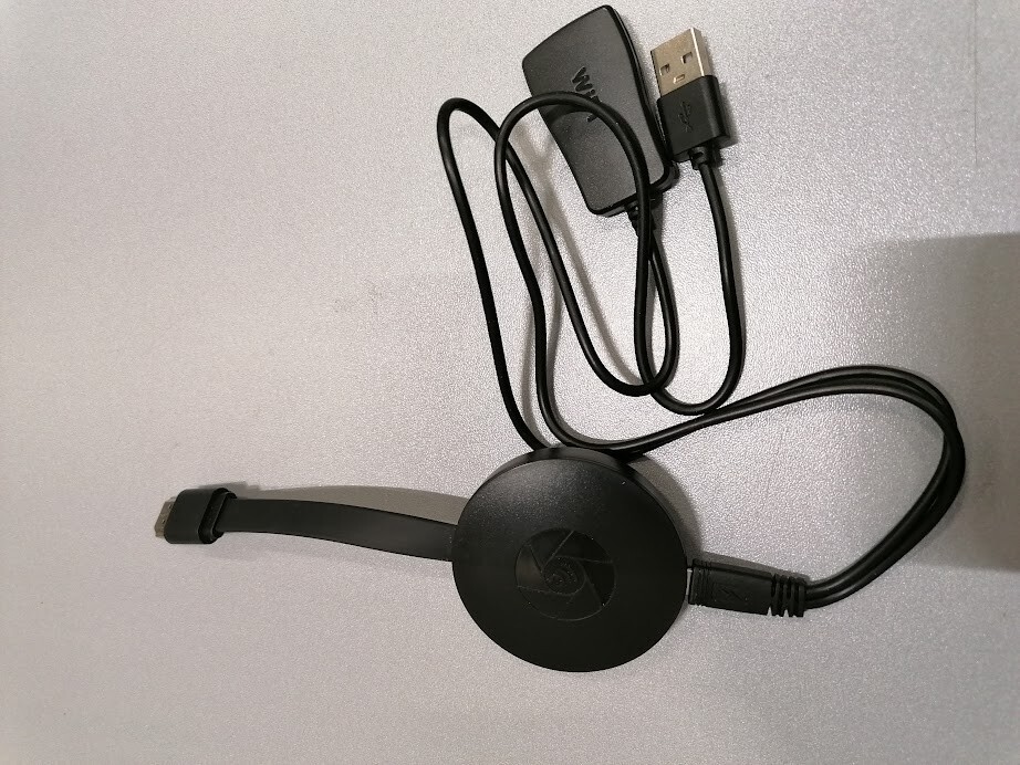 Google Chromecast 4K Streaming Device Black Not Working For Parts