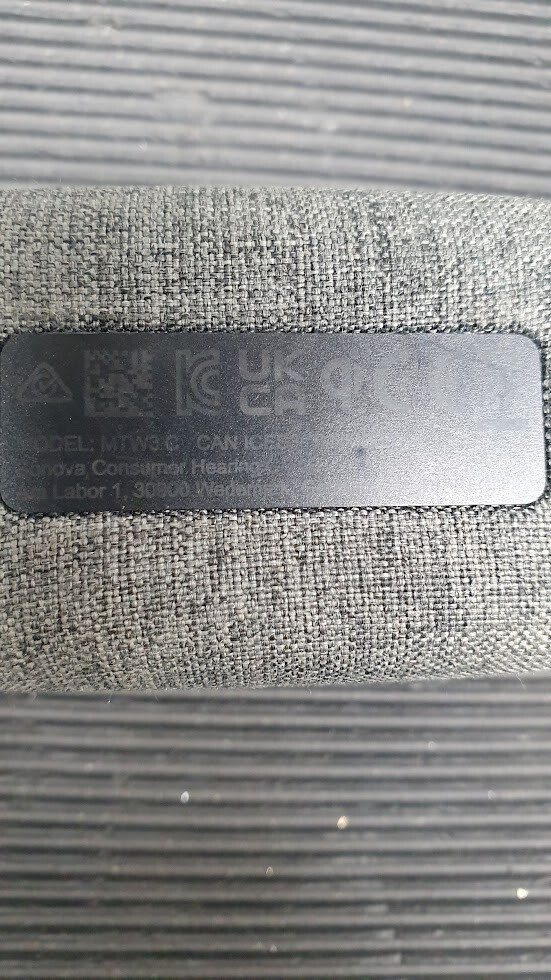 Sennheiser Momentum MTW3 Bluetooth Headphones Grey Not Working For Parts