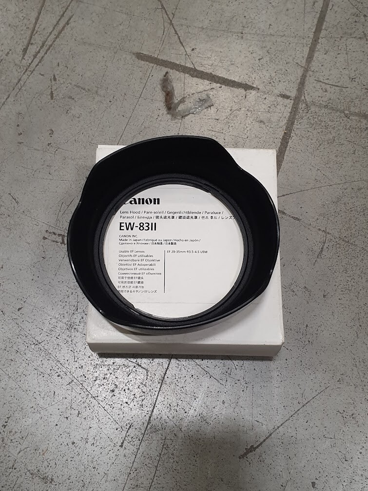 Canon Camera Lens Hood EW-83 II For Canon EF 20-35mm f/3.5-4.5 USM Lens