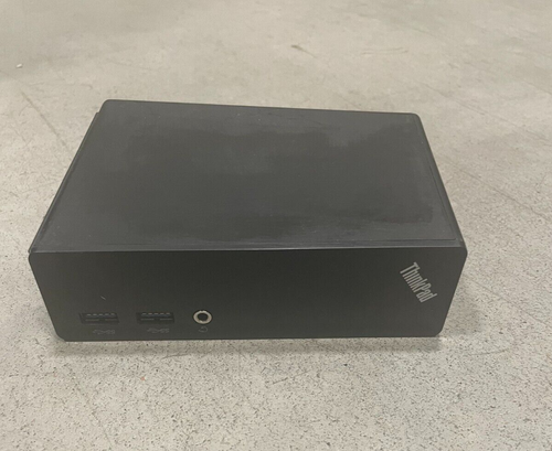 Lenovo DU9019D1 Compact ThinkPad USB 3.0 Computer Docking Station Used