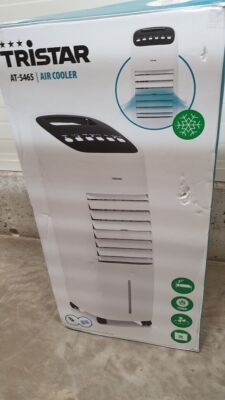 Climatiseur évaporatif portable Tristar AT-5465 60W 9L blanc neuf