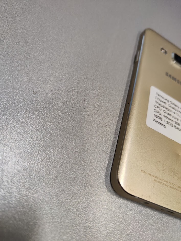 Samsung Galaxy A3 SM-A300FU 16GB Storage 1.5 RAM Smartphone Gold Used Working