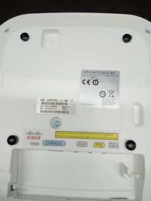 Point d'accès Cisco AIR-CAP2702I-E-K9 blanc ne fonctionne pas pour pièces
