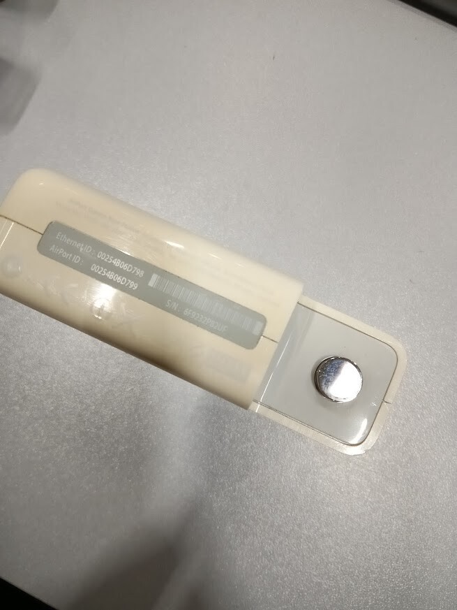 Apple A1264 Airport Express Wifi Mac+PC Base Not Tested For Parts