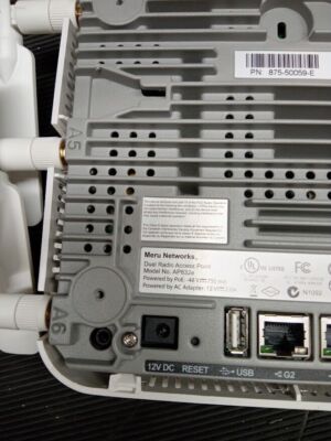 Point d'accès radio double Fortinet Meru AP832e avec 6 antennes ne...