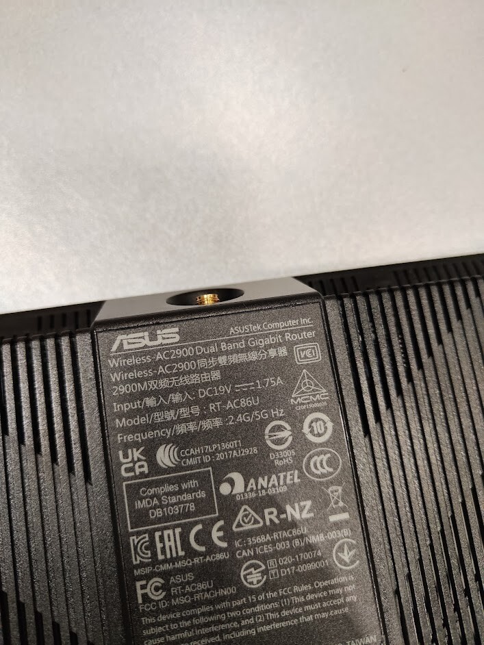 ASUS AC2900 Dual Band Gigabit WiFi Wireless Router RT-AC86U Not Working Parts