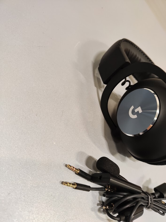 Logitech G PRO X Gaming Headset League of Legends Edition Black Used Working