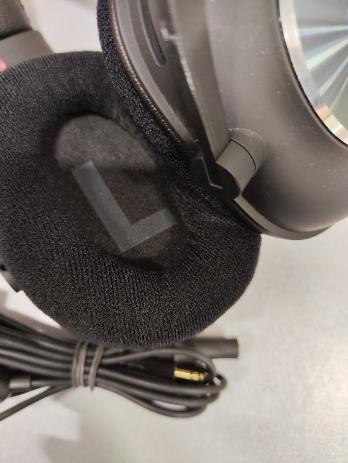 Logitech G PRO X Gaming Headset League of Legends Edition Black Used Working