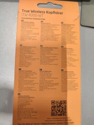 Écouteurs intra-auriculaires ISY ITW 4000-WT emballage d'origine occasion...