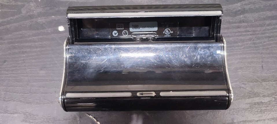 JBL On Tour Portable Wireless Bluetooth Speaker Black Not Working For Parts