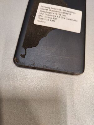 Smartphone Samsung Galaxy A5 SM-A500FU 16GB Almacenamiento 2GB RAM Negro...