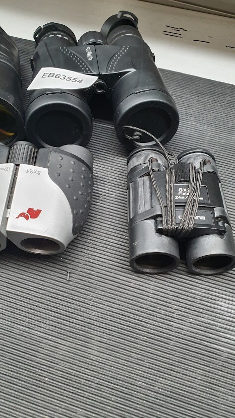 Lot of 5 Binoculars Various Models And Brand Used Working