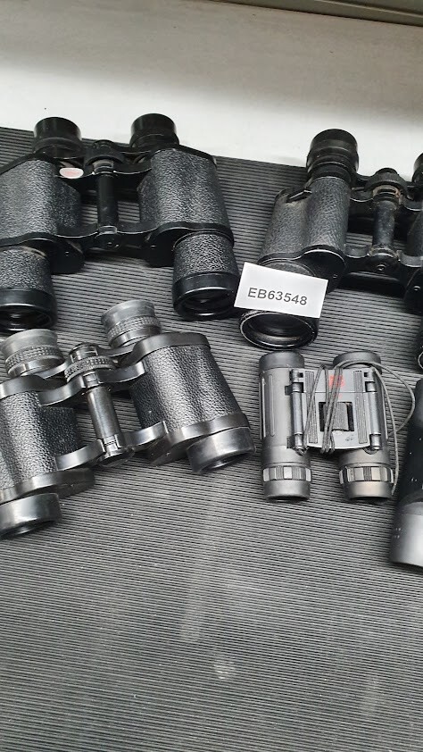 Lot of 5 Binoculars Various Models And Brand Used Working