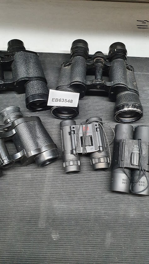 Lot of 5 Binoculars Various Models And Brand Used Working