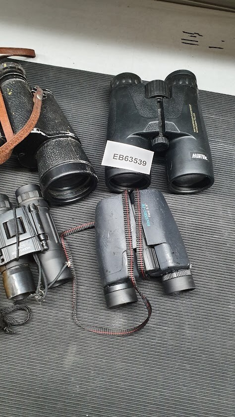 Lot of 5 Binoculars Various Models And Brand Used Working