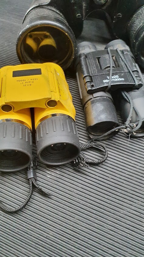 Lot of 5 Binoculars Various Models And Brand Used Working