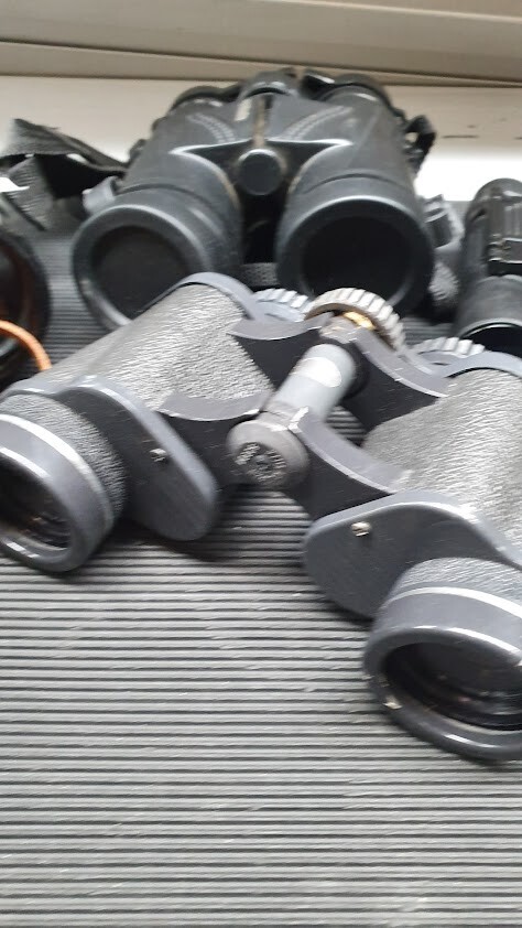 Lot of 5 Binoculars Various Models And Brand Used Working