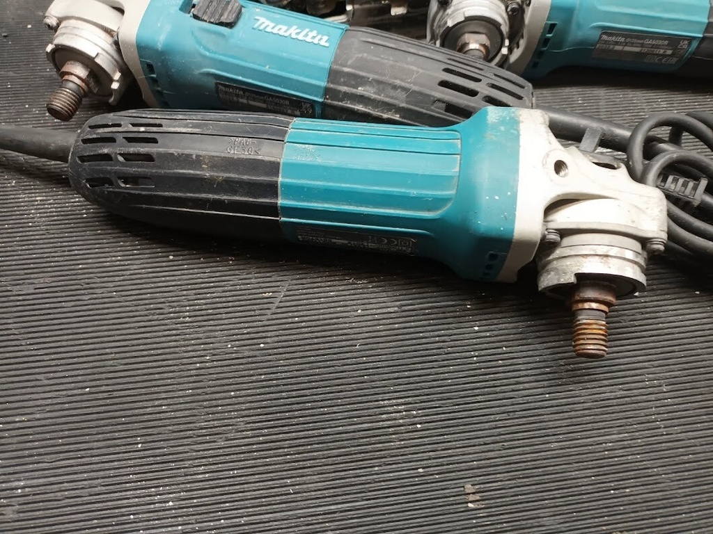 Lot of 4 Used Makita Power tools  Various Models, Not Working, For Parts/Repair