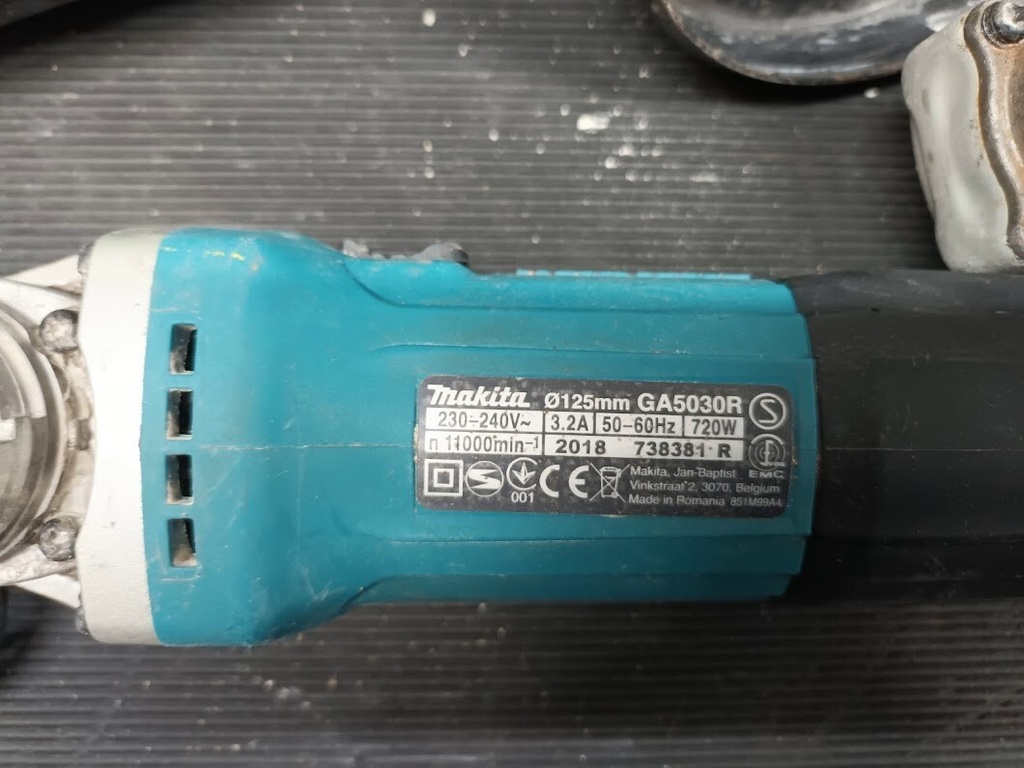 Lot of 4 Used Makita Power tools  Various Models, Not Working, For Parts/Repair