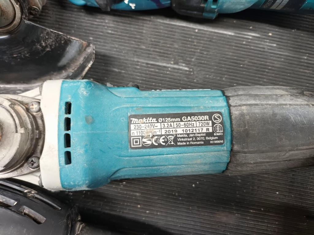 Lot of 4 Used Makita Power tools  Various Models, Not Working, For Parts/Repair