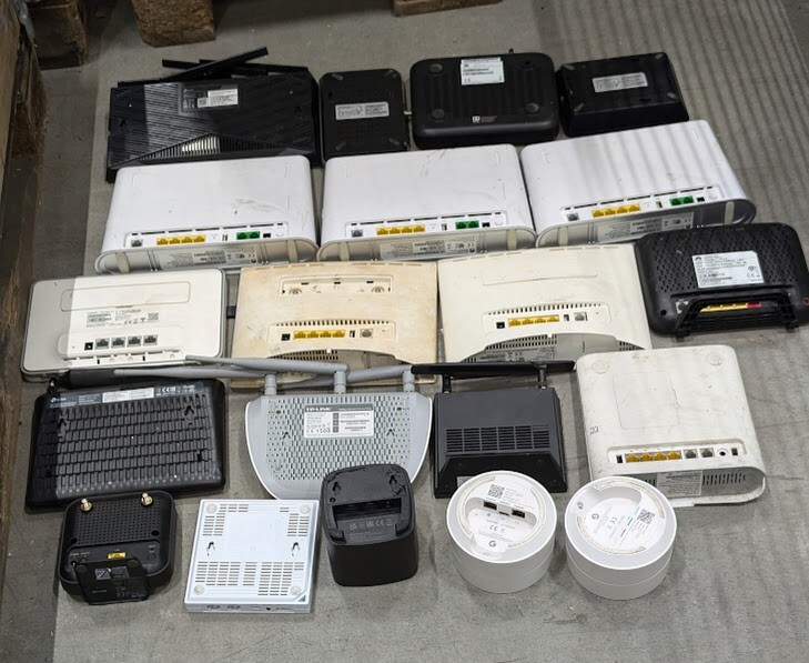 LOT OF 20 Huawei/TP-LINK/ASUS Various Model Router WiFi  Not Working For Parts