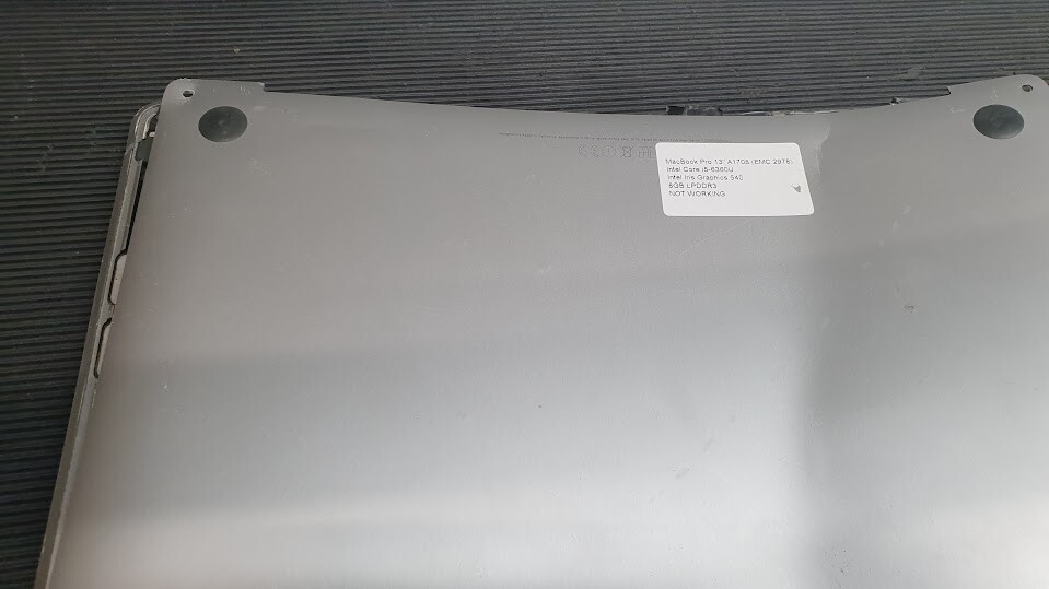 Apple Macbook Pro 13 A1708 Intel I5-6360U Intel Iris Graphics 540 8GB Ram Parts