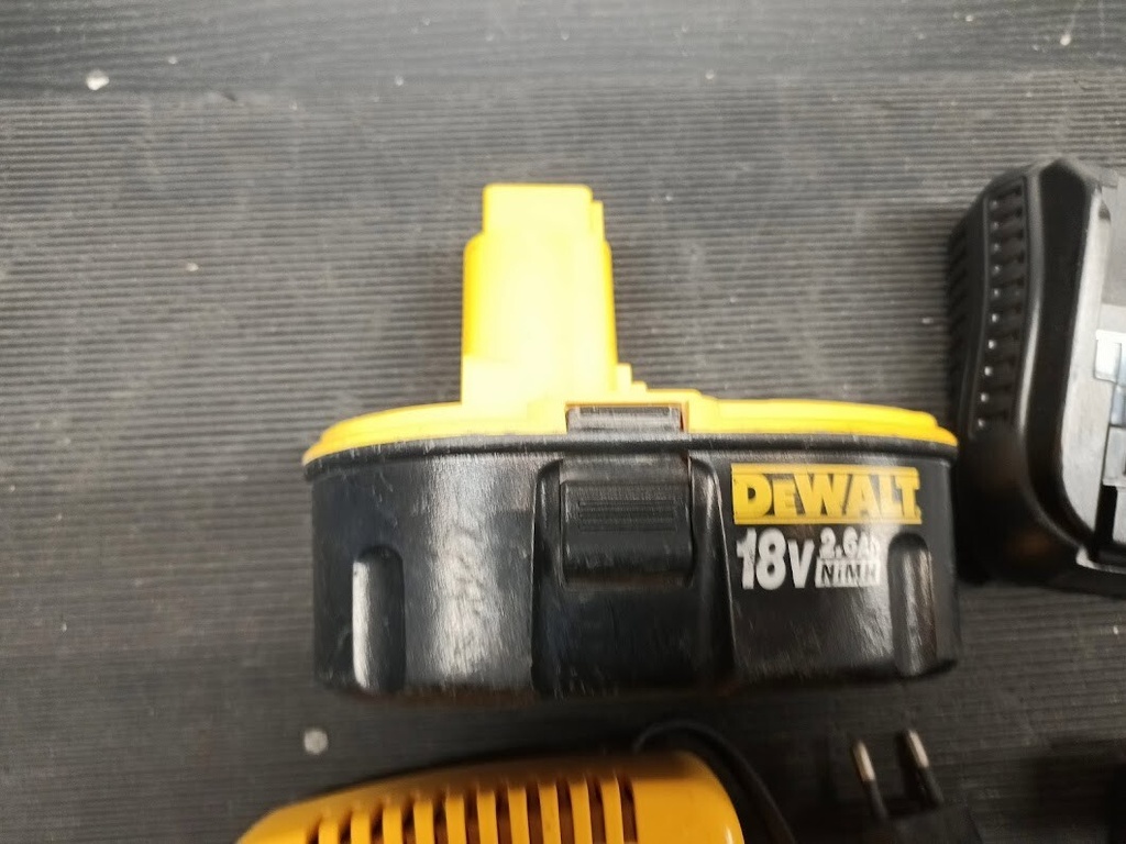 Lot of 5 DEWALT Power Tool Battery Chargers – Used, Fully Functional Has Scratch