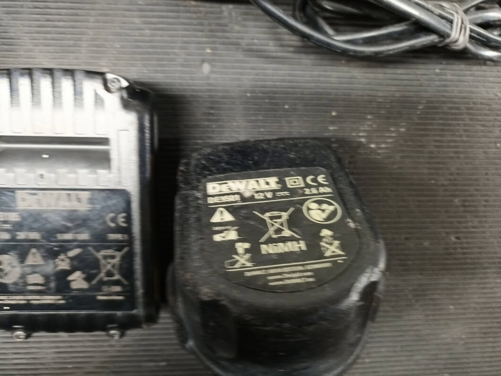 Lot of 5 DEWALT Power Tool Battery Chargers – Used, Fully Functional Has Scratch