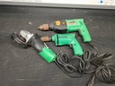 Lot of 3 Used Hitachi Power Tools – Fully Functional with Cosmetic Wear