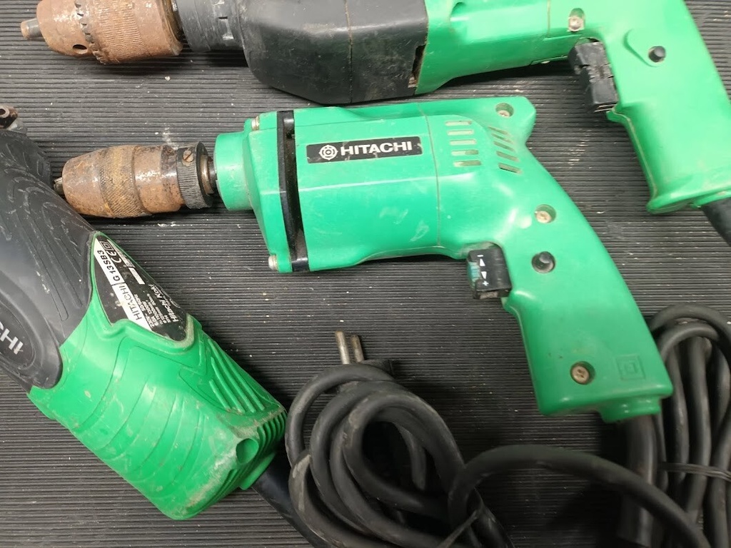 Lot of 3 Used Hitachi Power Tools – Fully Functional with Cosmetic Wear