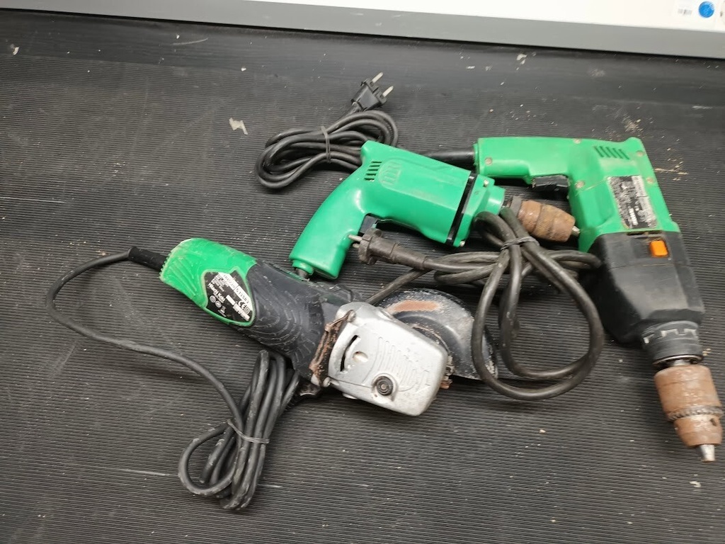 Lot of 3 Used Hitachi Power Tools – Fully Functional with Cosmetic Wear