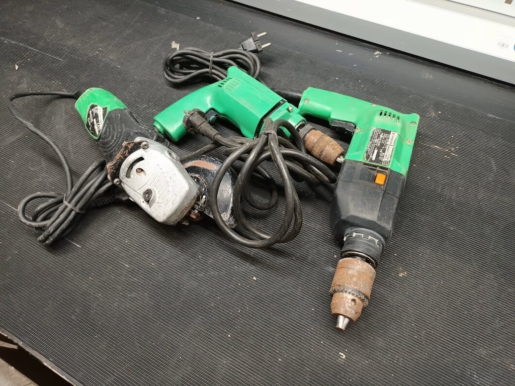 Lot of 3 Used Hitachi Power Tools – Fully Functional with Cosmetic Wear