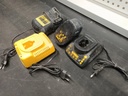 Lot of 4 DEWALT Power Tool Battery Chargers – Used, Fully Functional Has Scratch