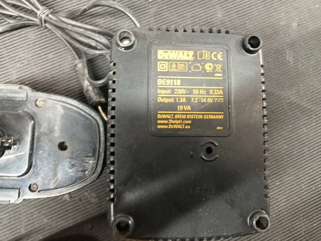 Lot of 4 DEWALT Power Tool Battery Chargers – Used, Fully Functional Has Scratch