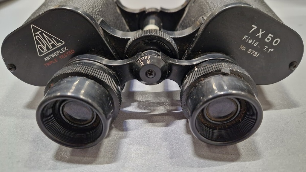 Optal 7 X 50 Field 7.1° Binocular Used Working