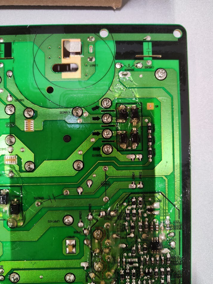 Samsung BN41-02751A Main Board BN44-01055A Power Board L65S6N TDY Working