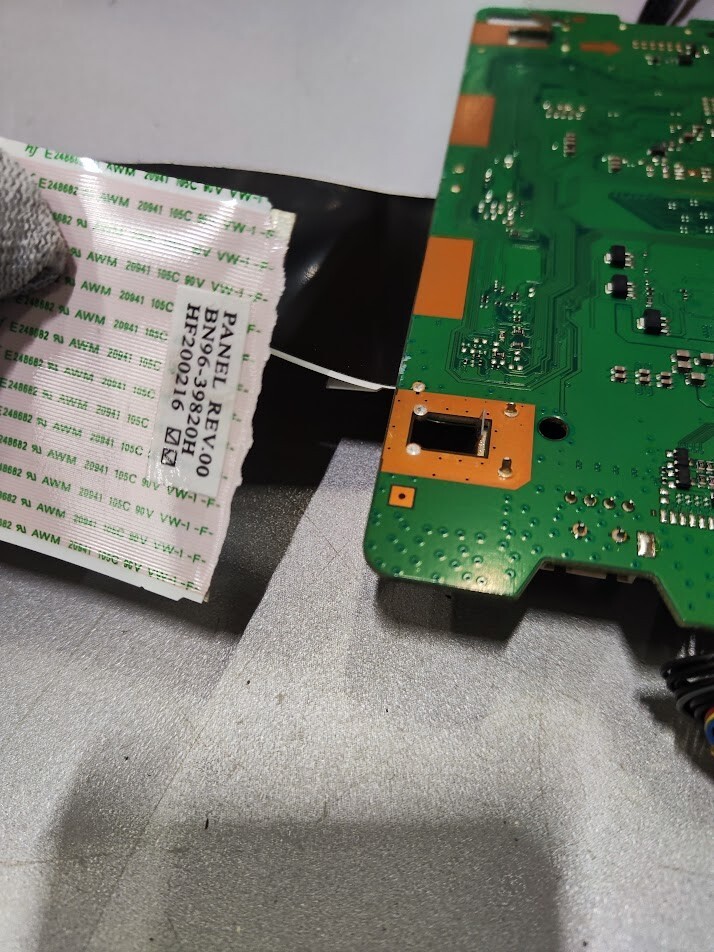 Samsung BN41-02751A Main Board BN44-01055A Power Board L65S6N TDY Working