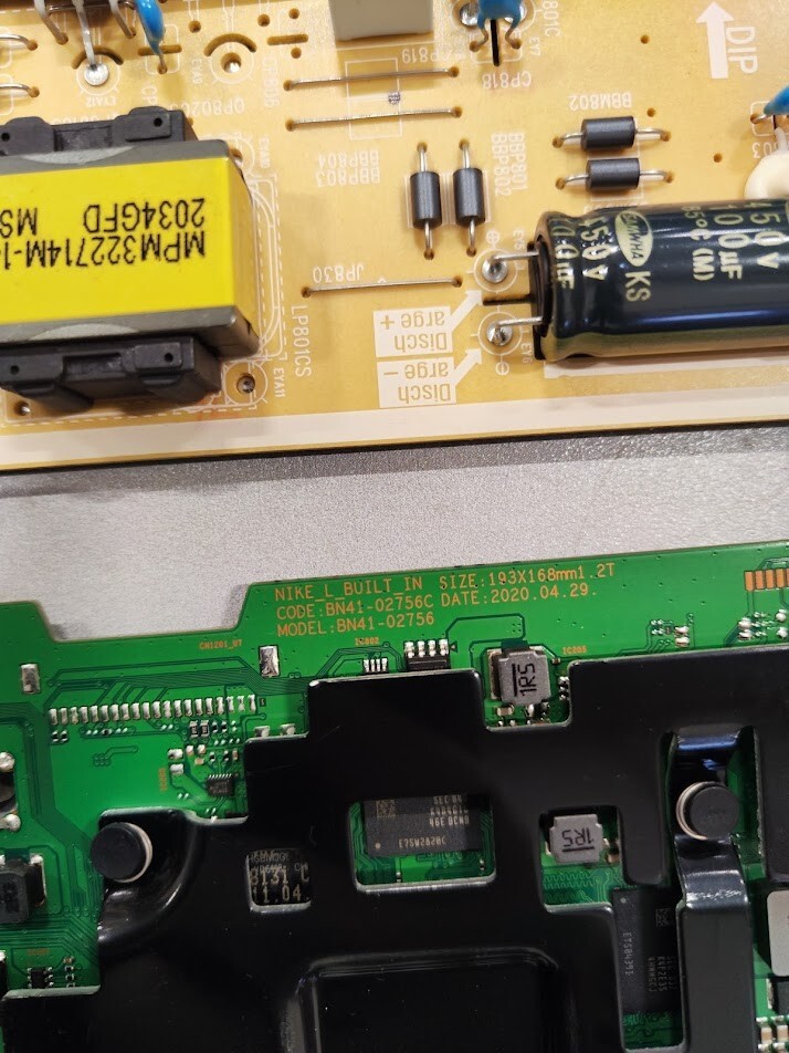 Samsung Main Board BN41-02756C BN94-13708G for NIKE_L TV Working Only Board