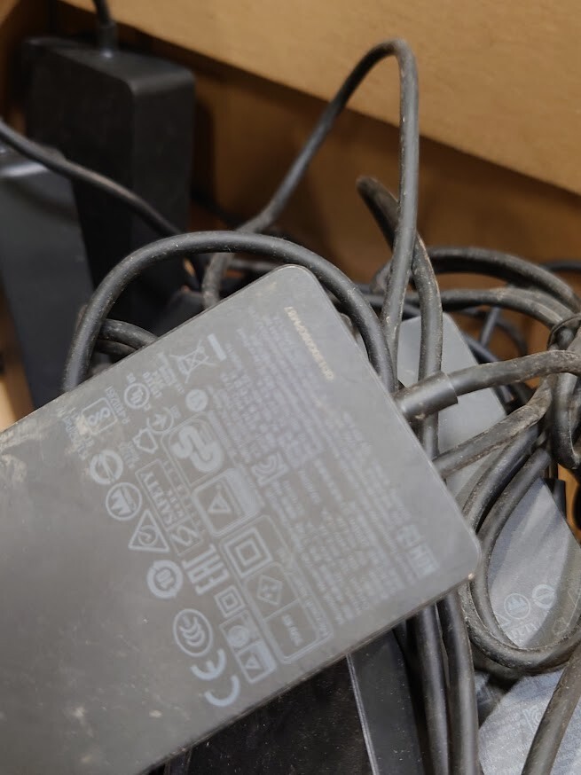 LOT OF 18 Microsoft 1749 Adapter Used Working Without Power Cord