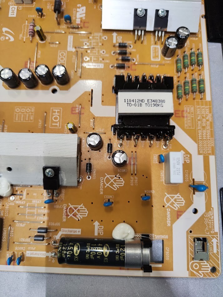 Samsung BN41-02844 BN44-01100A BN41-02703 BN44-00932R Motherboards PSU Working